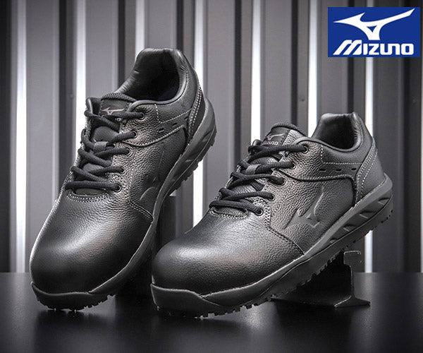ミズノ 安全靴 F1GE235109 ブラック プライムフィットNG11L 紐タイプ
