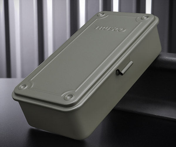 TRUSCO トランク型工具箱 203X109X56 陸上自衛隊OD T190MOD トラスコ