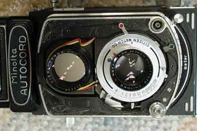 ミノルタ：オートコードMXVの分解・レストア