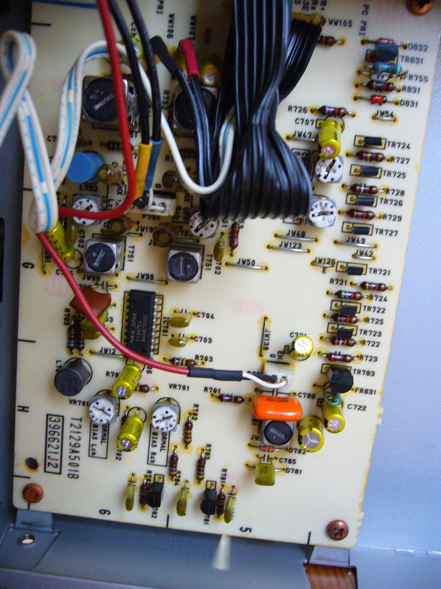 A&D カセットデッキGX-Z7100EVの修理