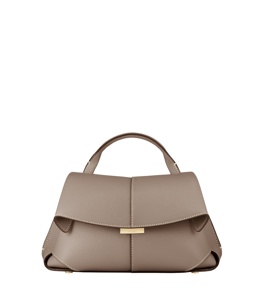 Polène | Bag - Mokki Mini - Textured Taupe