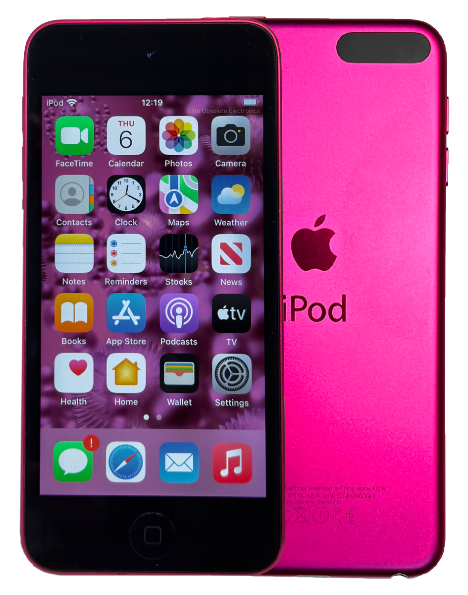 Refurbished Apple iPod Touch 6th Generation Pink & Black 16GB 32GB