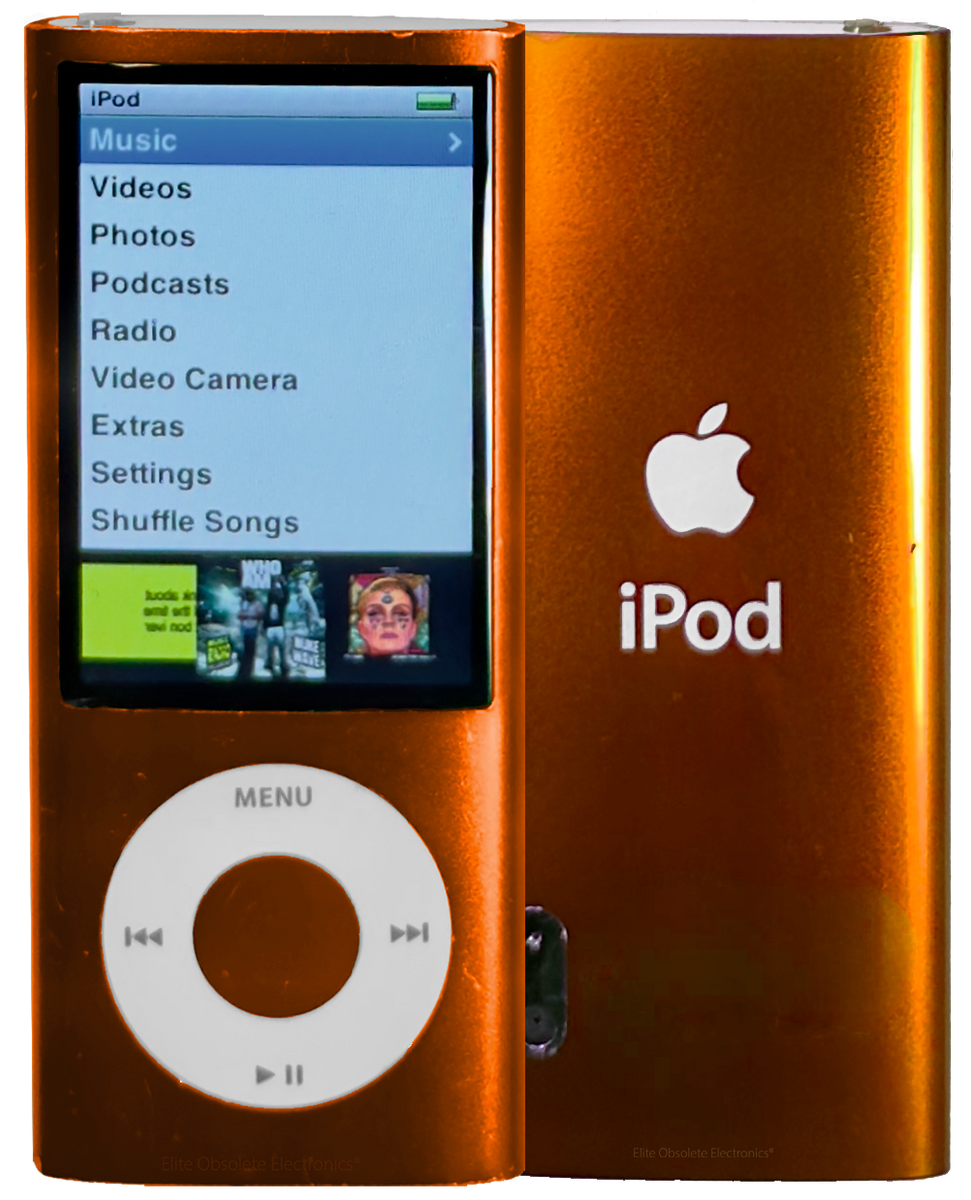 Refurbished Apple iPod Nano 5th Generation 8GB 16GB Orange A1320