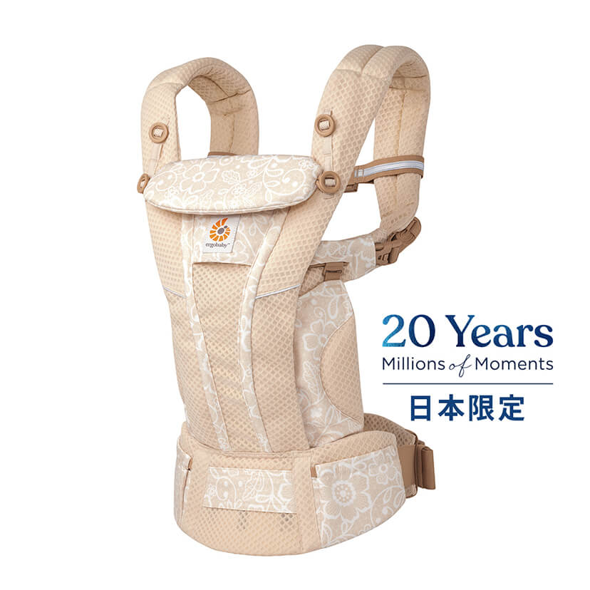 Baby Carrier Special 2Weeks】OMNI Breeze / クリームフラワーレース