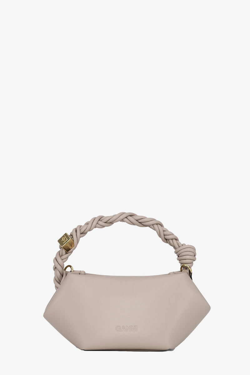 Ganni Bou Bag Mini Oyster Gray – Erica Wilson