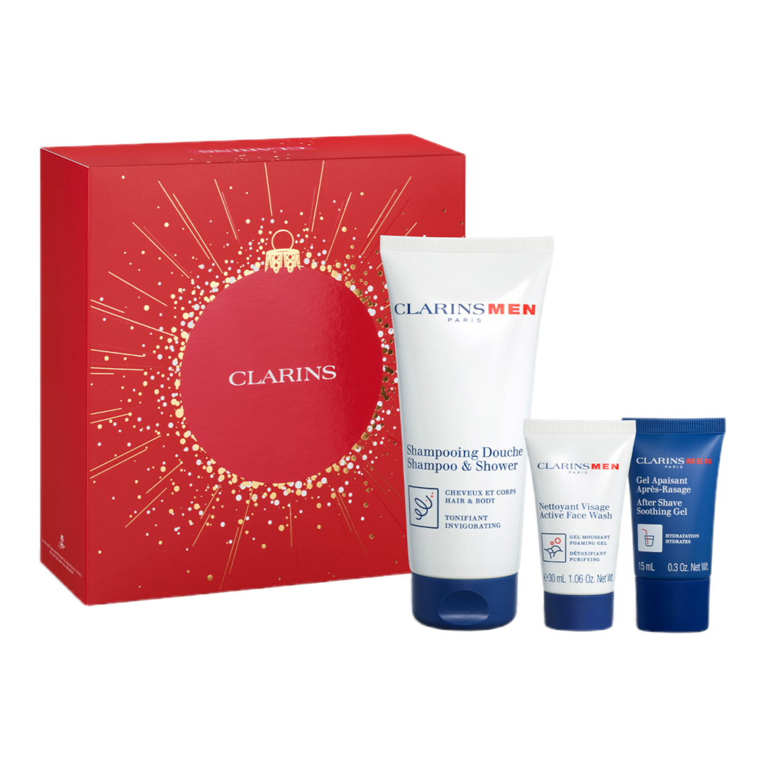 Clarins Men Start Up Essentials Gift Set – Escentual