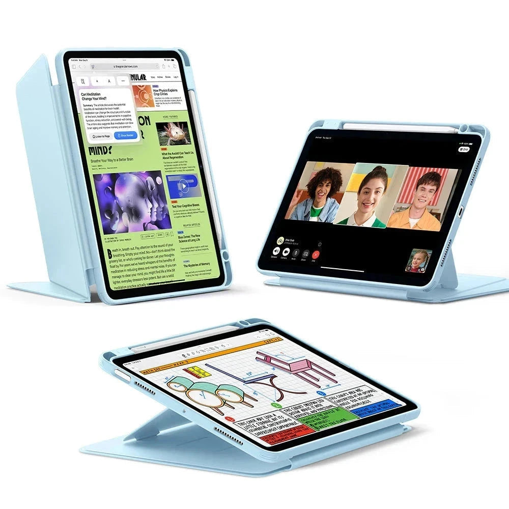 マグネット式 iPad Air 11インチケース（ 2024年モデル） ペンシル