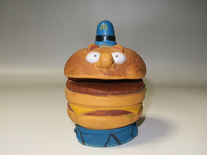 McDonald'sマクドナルドソフビ手踊り人形パペットビッグマックポリス