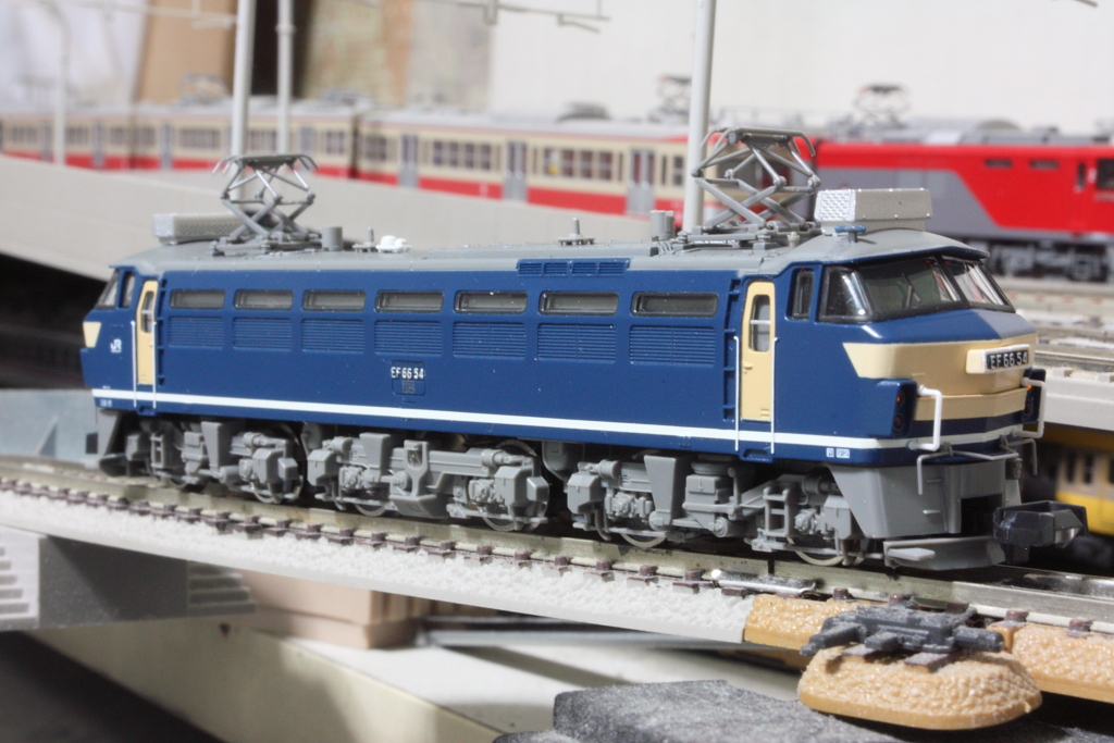 TOMIX製の限定品・EF66－54が入線: FujickeyのN