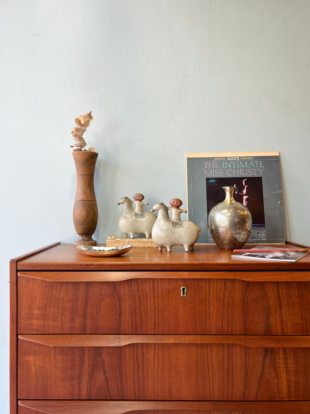 アメリカヴィンテージ ♤ 陶器のハンドトレイ ♤ Made In Japan