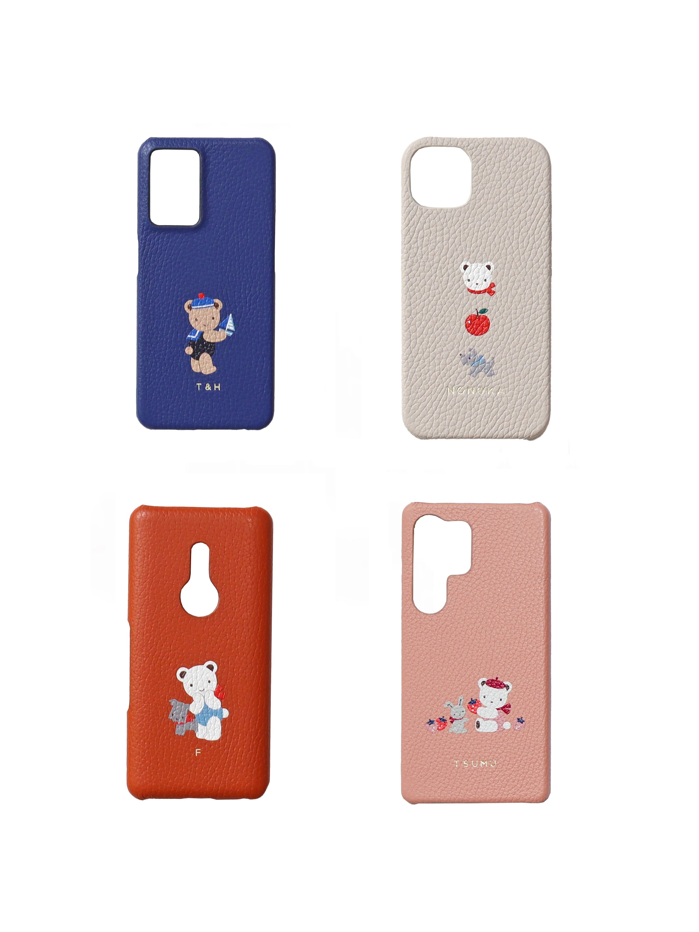 受注販売】カスタマイズスマホケース（名入れ）(2月限定) | ファミリア