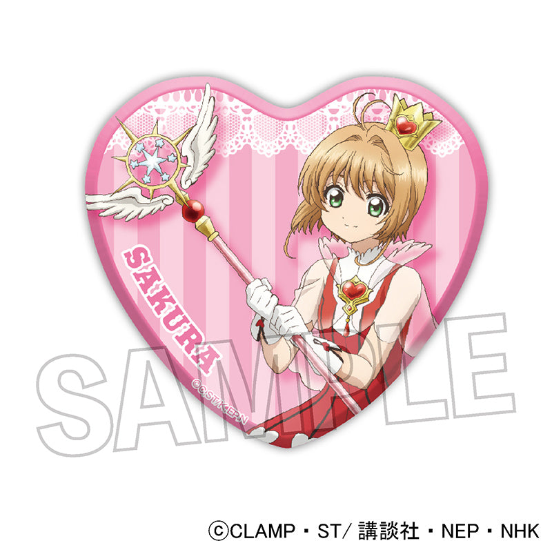 カードキャプターさくら クリアカード編 ハート缶バッジ 8 – FAN+Life