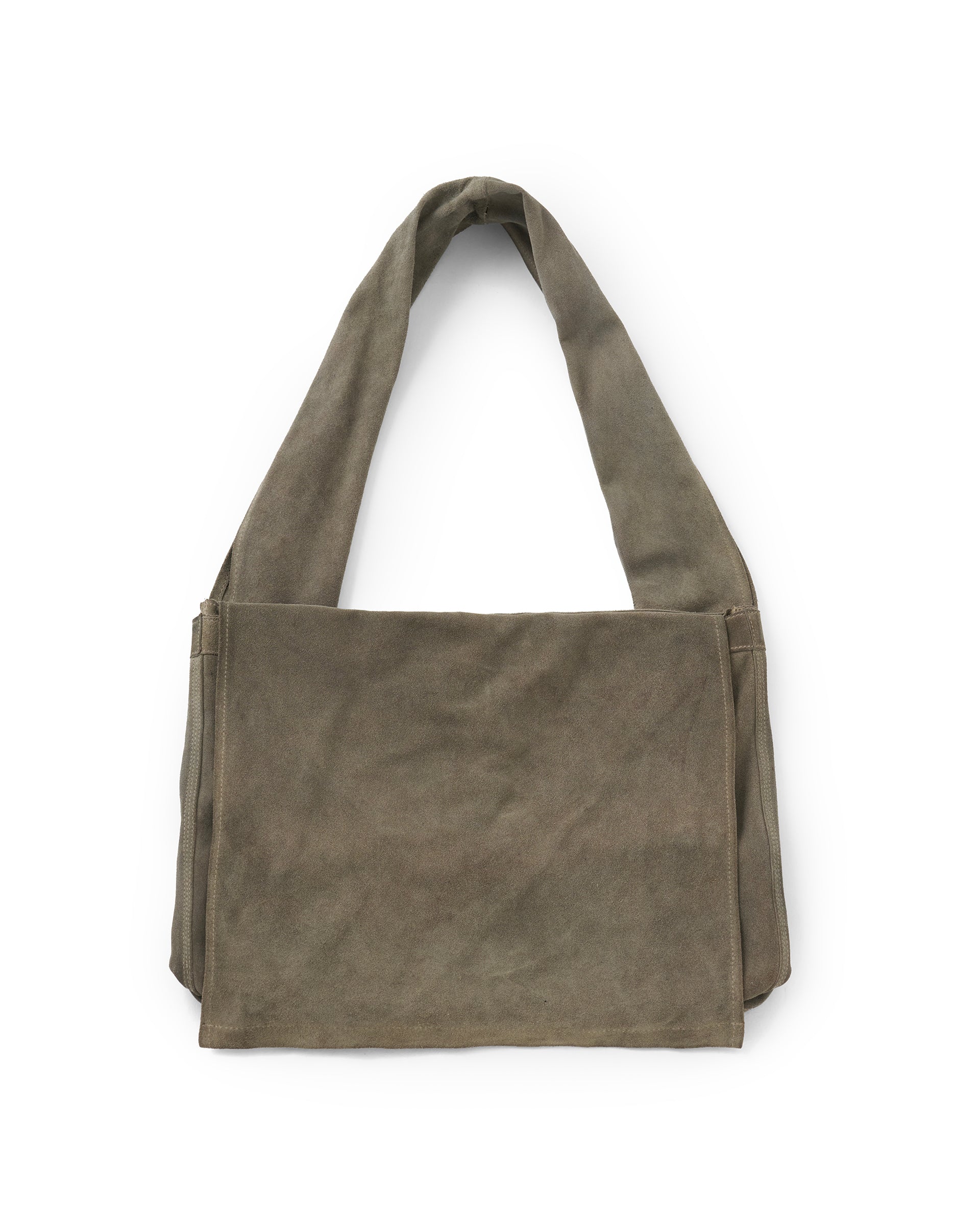 SEVEN BY SEVEN】レザーショルダーバッグ（カウスプリットレザー