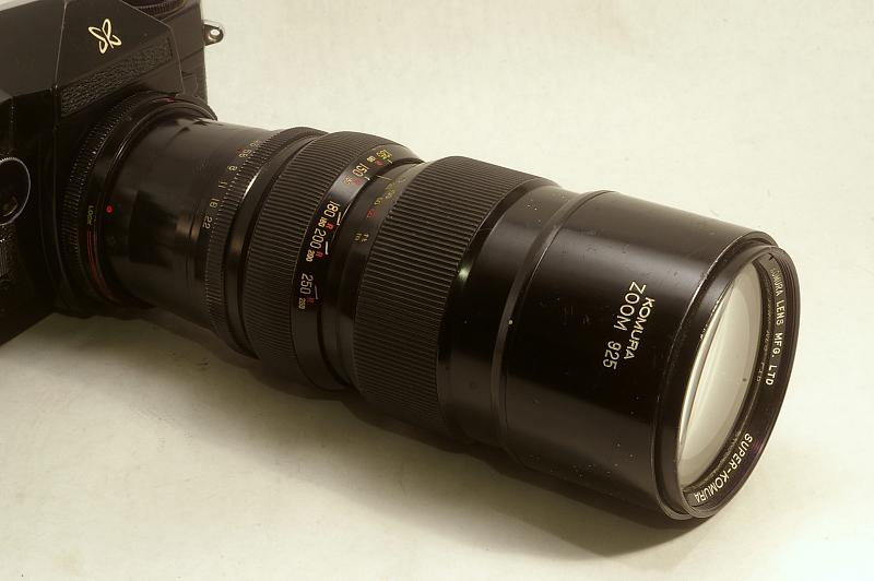 Super-Komura 90-250/4.5 Uni-Auto M42 mount