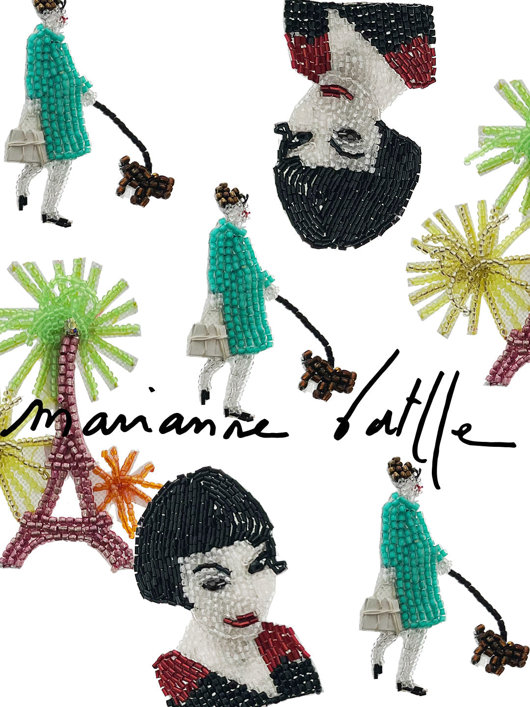 GINZA】Marianne Batlle（マリアンヌ・バトル）ブローチ展 4月25日(金