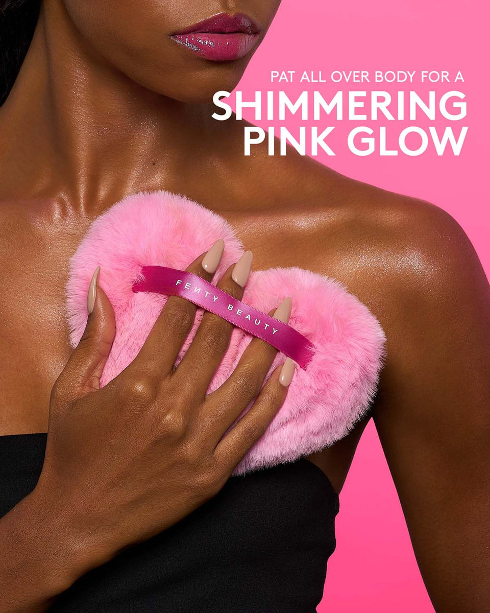 Fairy Bomb Wattacrush Heart Shimmer Puff | Fenty Beauty