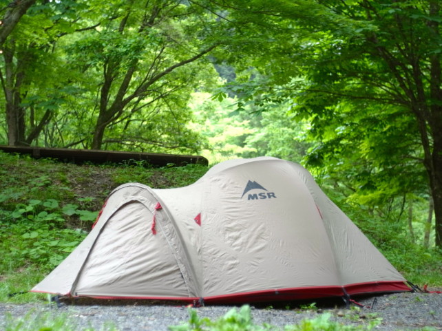 Vol.2「MSR Fury & Hepta Wing 」｜不動の滝自然広場オートキャンプ場