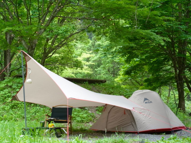 Vol.2「MSR Fury & Hepta Wing 」｜不動の滝自然広場オートキャンプ場