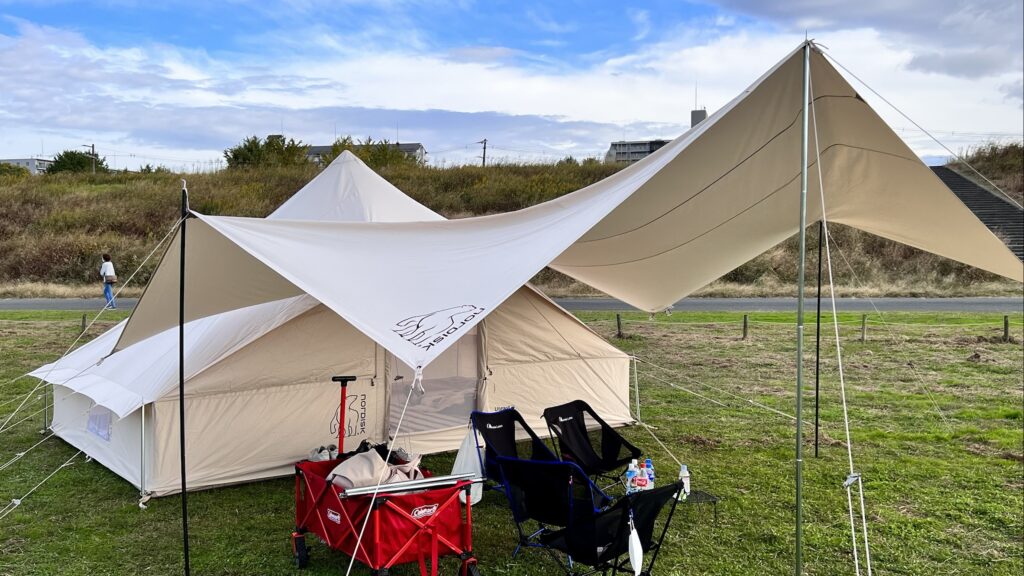 ノルディスク【カーリ20】大型ポリコットンタープはこれしか勝たん