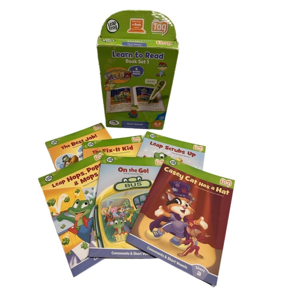 LeapFrog Leap Reader Tag Learn to Read Book Set 1 Complete set of