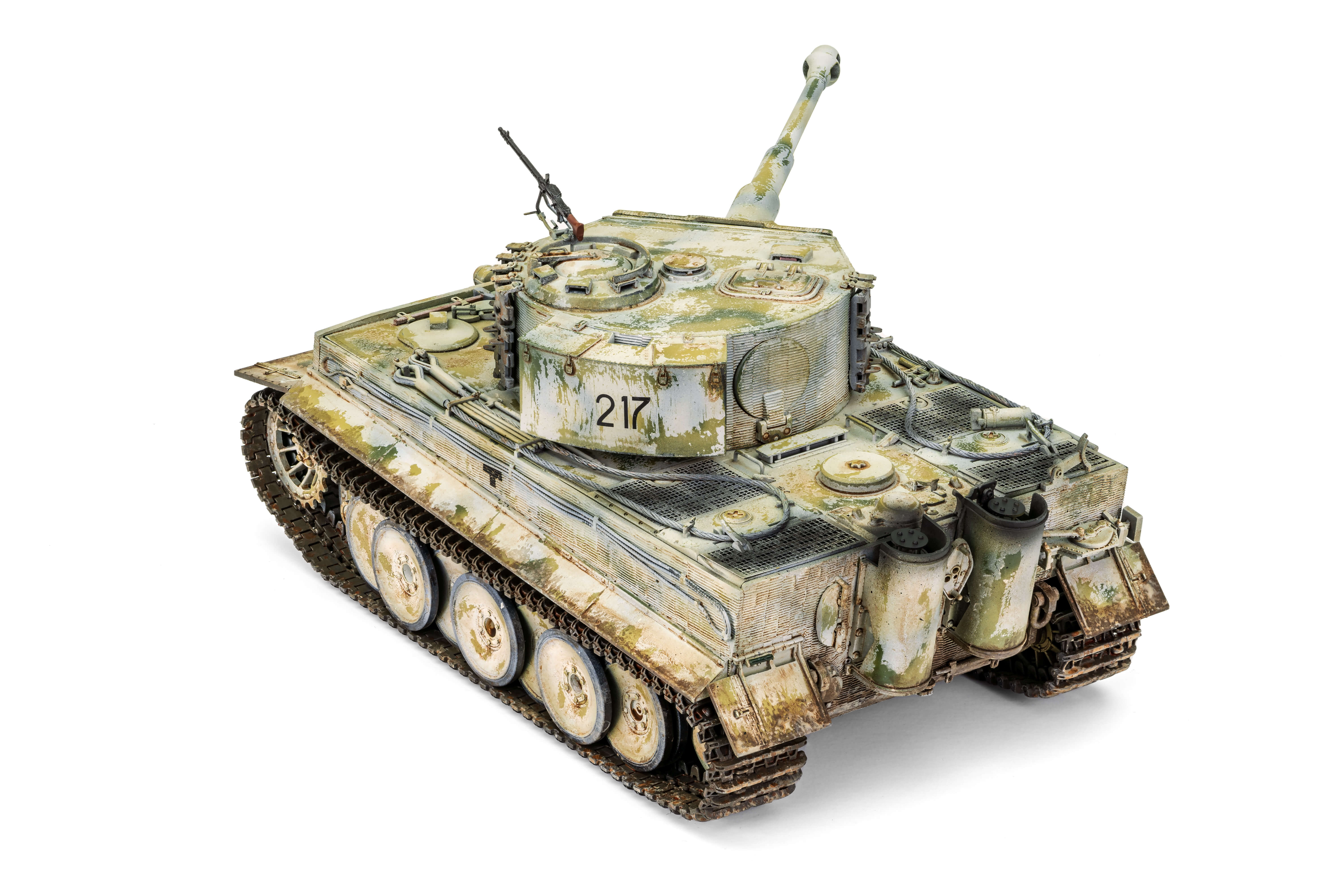 Takom 1/35 scale Tiger I Mid-Production with Zimmerit Otto Carius