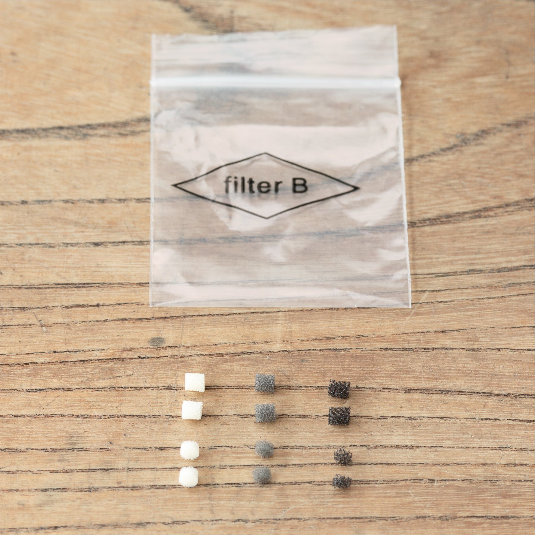 MAKE チューニングフィルターB（6種類x2個入り）｜final-イヤホン