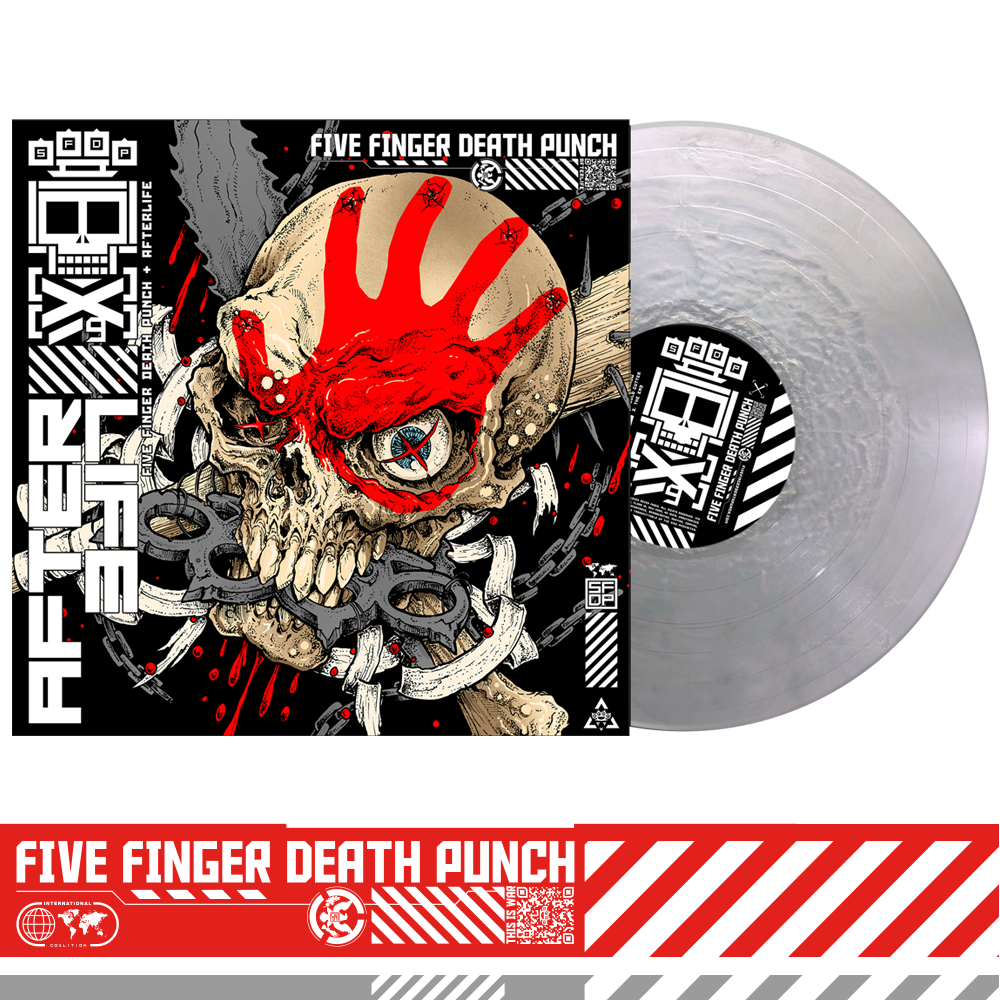 Exclusive Limited Edition Silver AfterLife LP – Five Finger Death