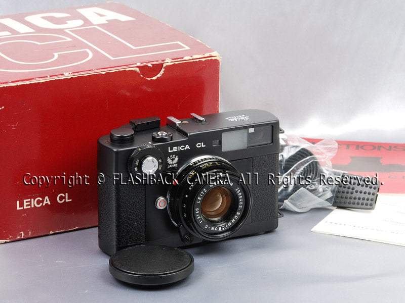 Leica CL 50 Jahre w/ Summicron-C 40/2 – FLASHBACK CAMERA