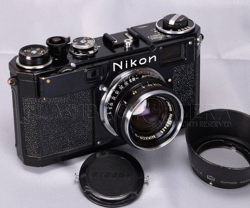 Nikon S2 Black Paint + Nikkor 50mm f2 – FLASHBACK CAMERA