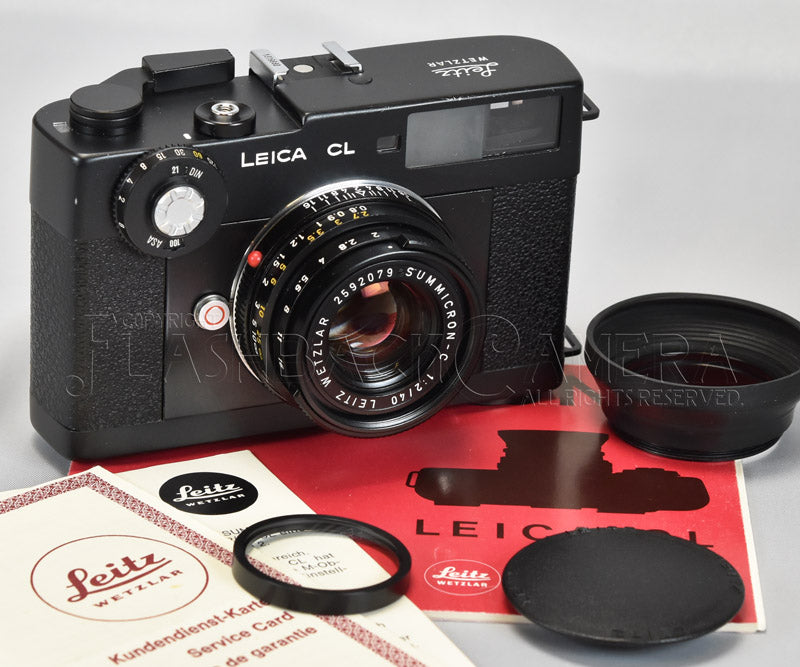 Leica CL + Summicron-C 40mm f2 – FLASHBACK CAMERA