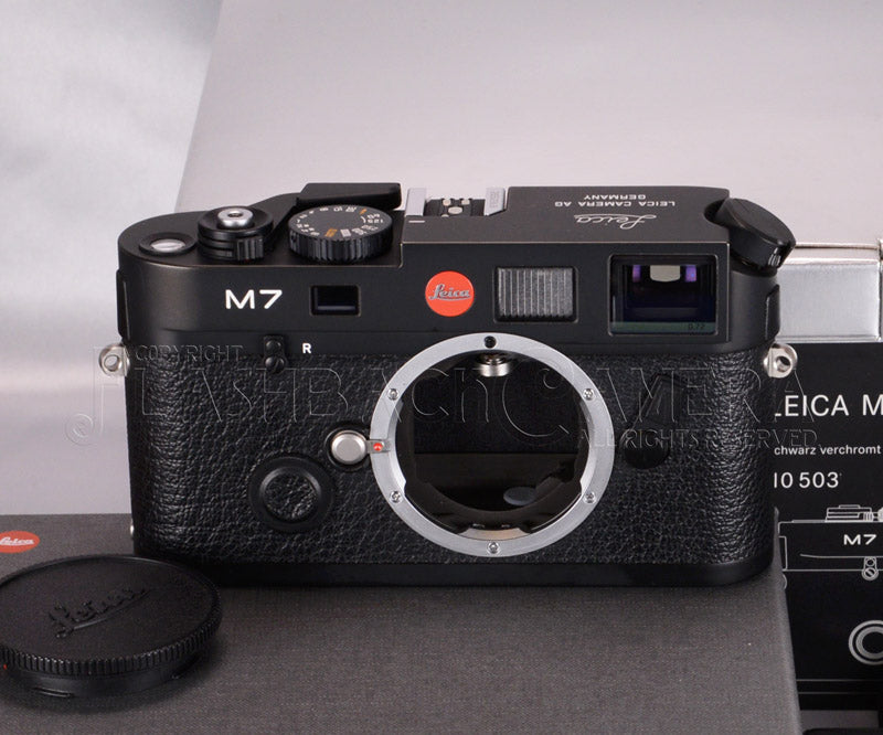 Leica M7 Black Chrome 0.72 – FLASHBACK CAMERA