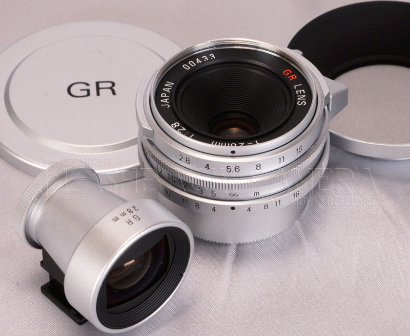 GR 28mm f2.8 (L) Silver – FLASHBACK CAMERA