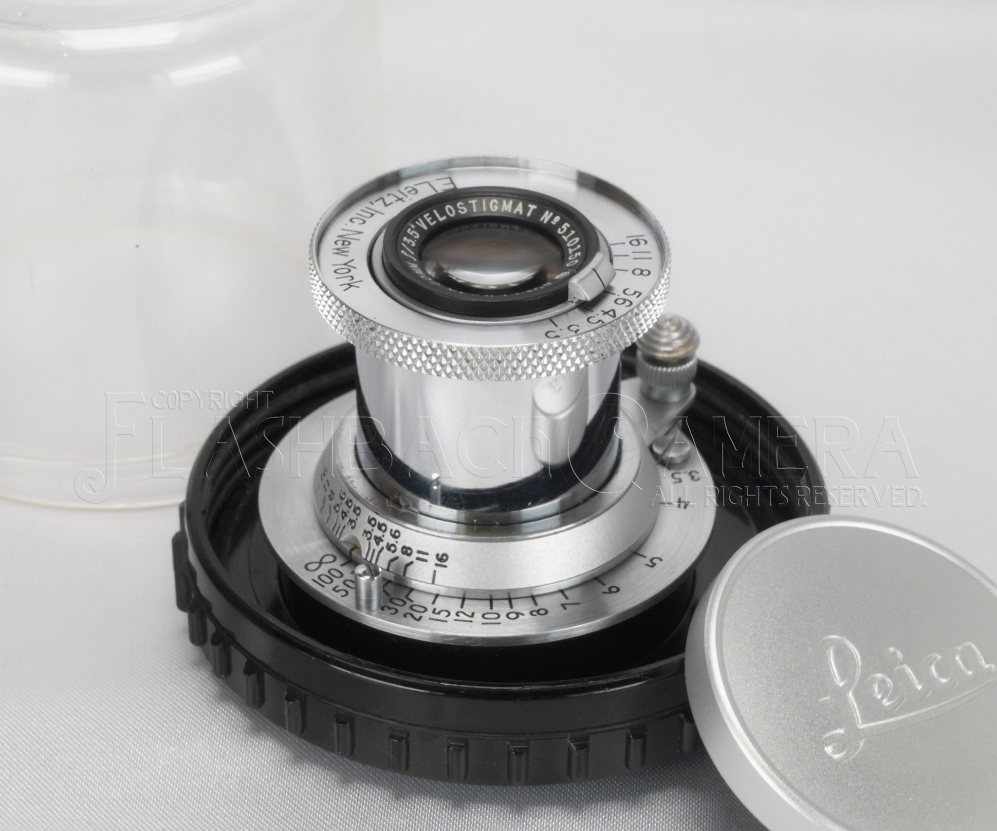 Wollensak Velostigmat 50mm f3.5 (L) – FLASHBACK CAMERA