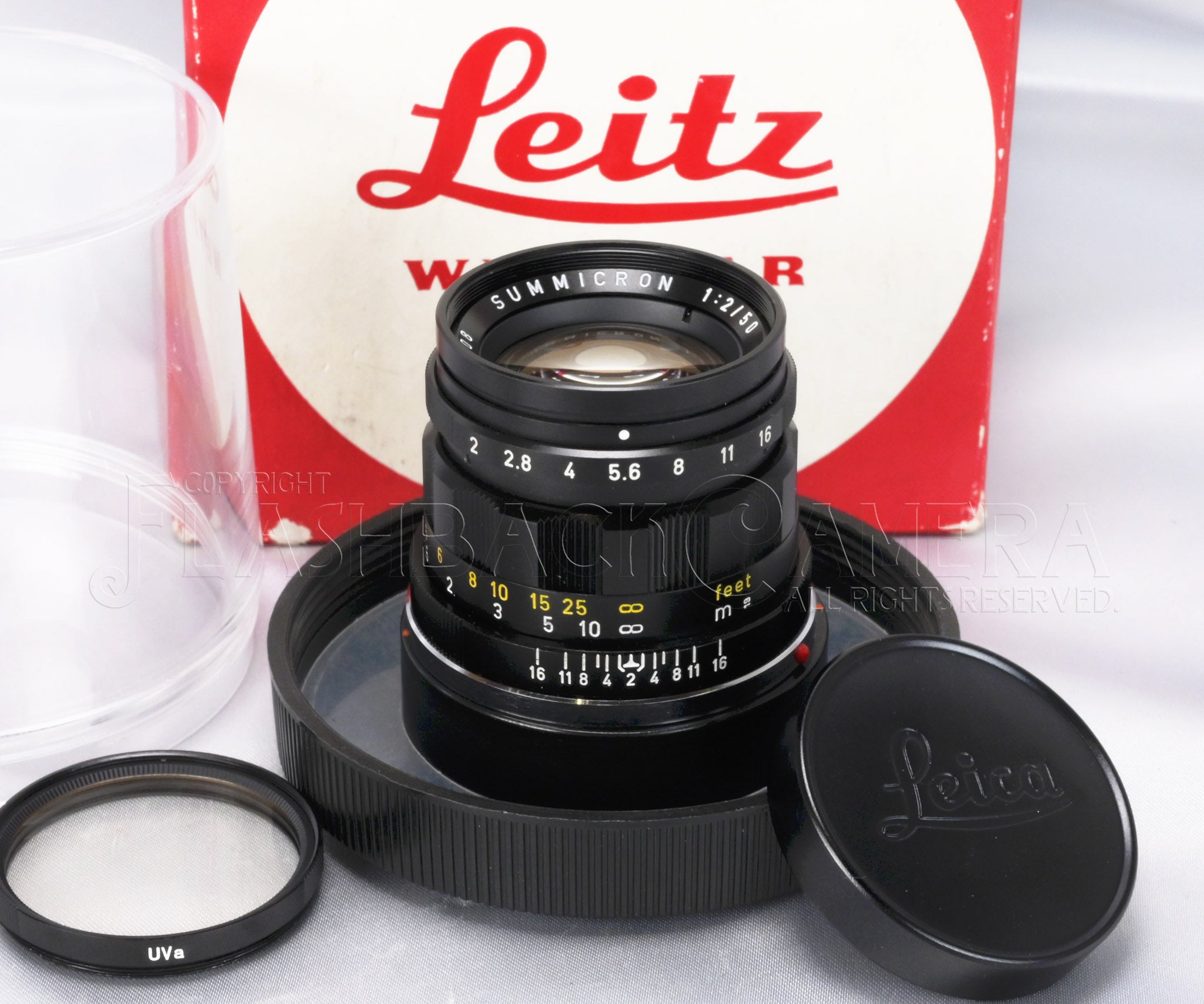 Summicron 50mm f2 (M) Transitional – FLASHBACK CAMERA