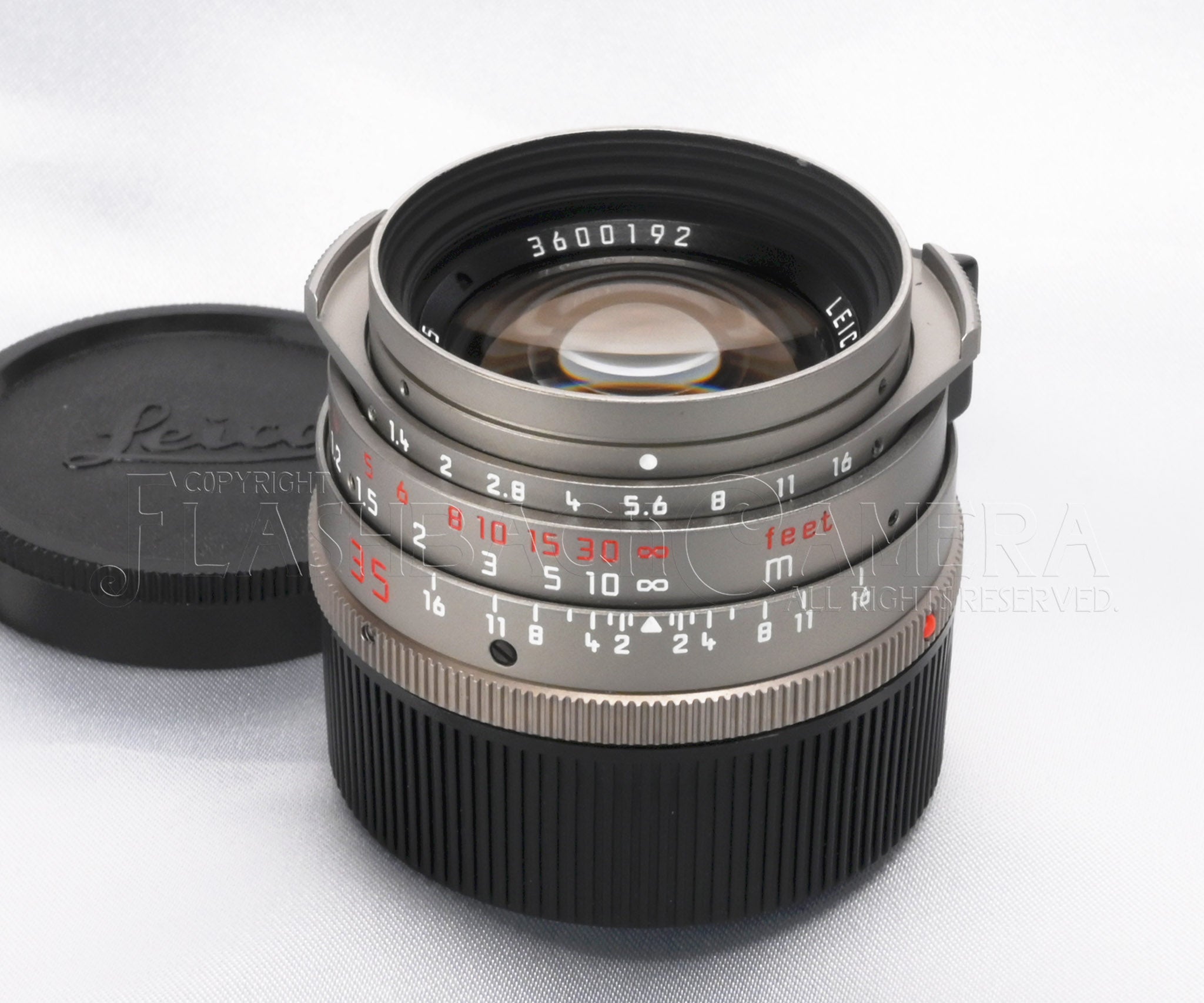 Summilux-M 35mm f1.4 (M) Titanium – FLASHBACK CAMERA