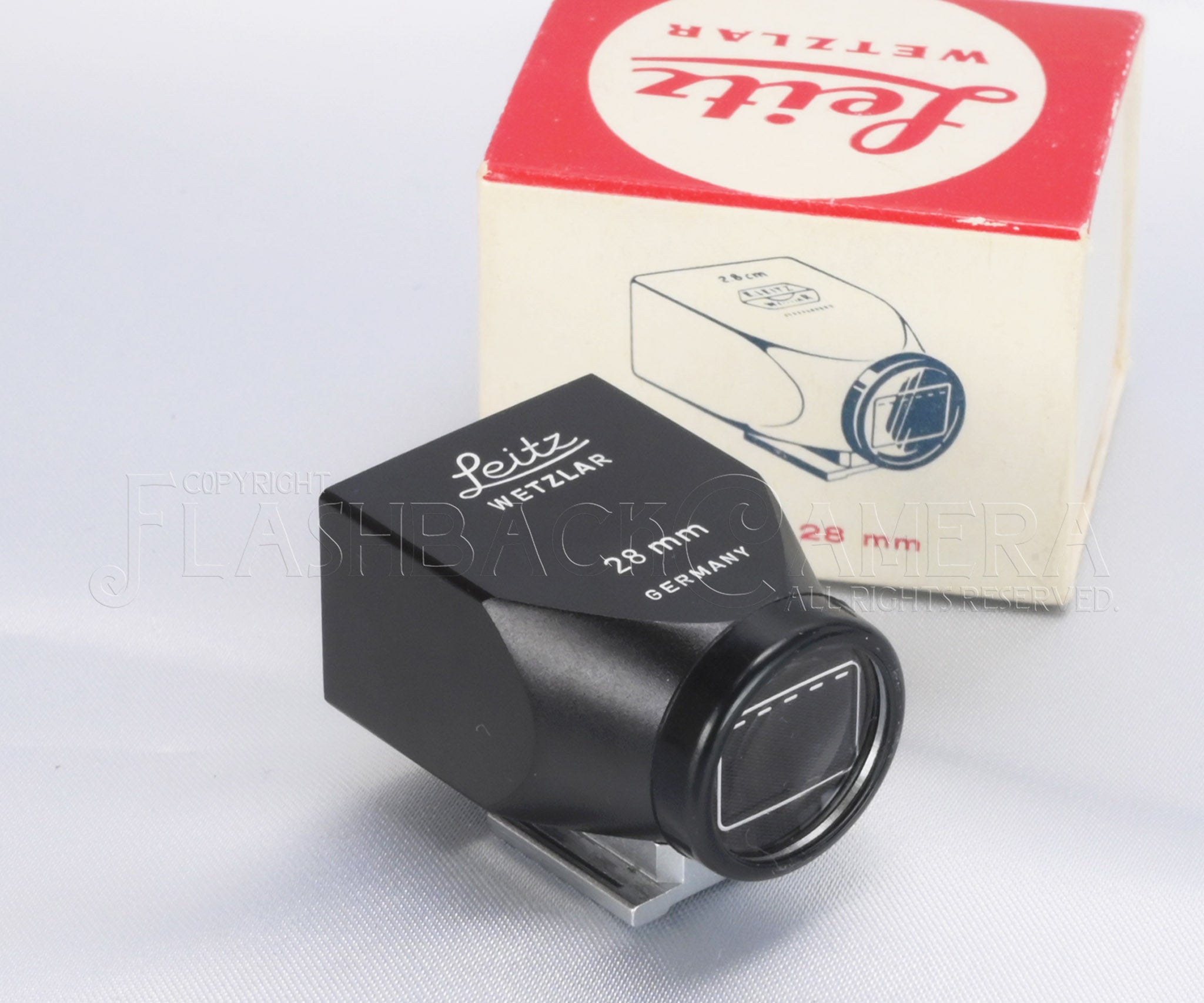 Leitz 28mm Finder SLOOZ Black – FLASHBACK CAMERA