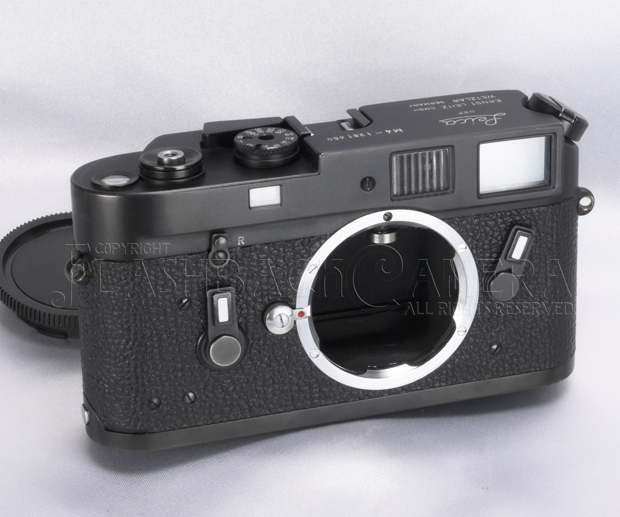 Leica M4 Black Chrome – FLASHBACK CAMERA