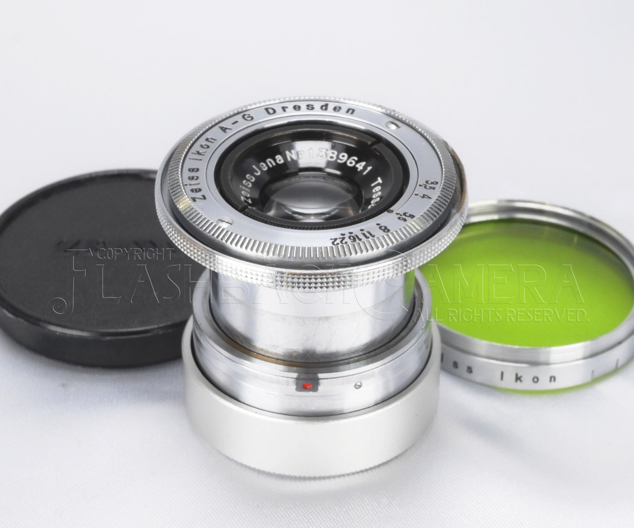 Tessar 50mm f3.5 (Contax) – FLASHBACK CAMERA