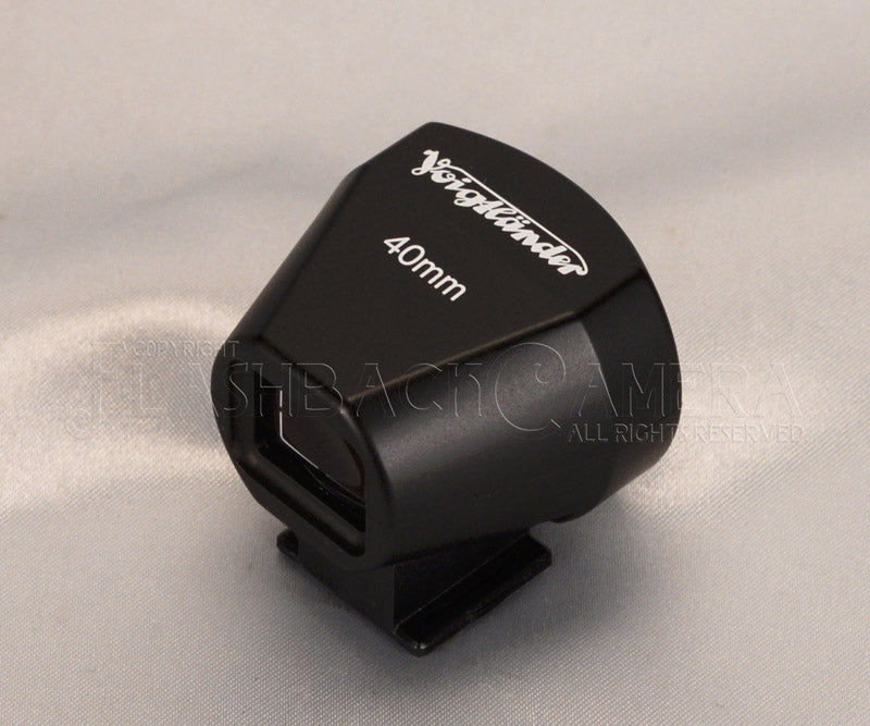 Voigtlander 40mm Finder – FLASHBACK CAMERA