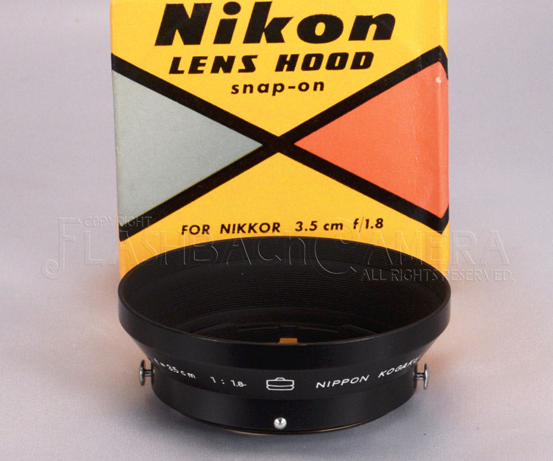 Nikon Lens Hood for Nikkor 35mm f1.8 (S) – FLASHBACK CAMERA