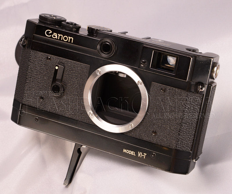 Canon VI-T Black Paint – FLASHBACK CAMERA