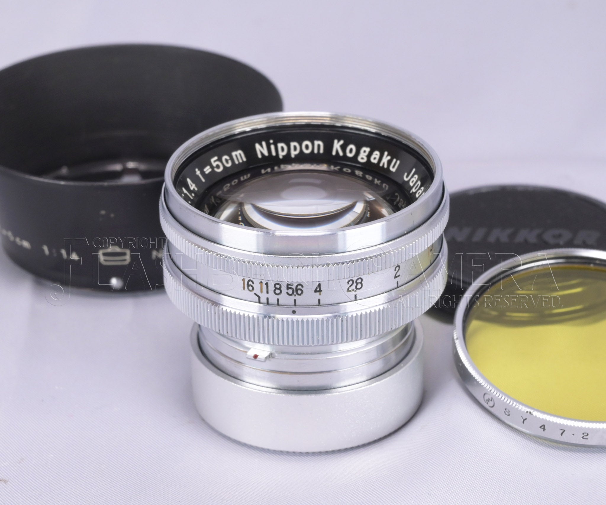 Nikkor 50mm f1.4 (S) – FLASHBACK CAMERA