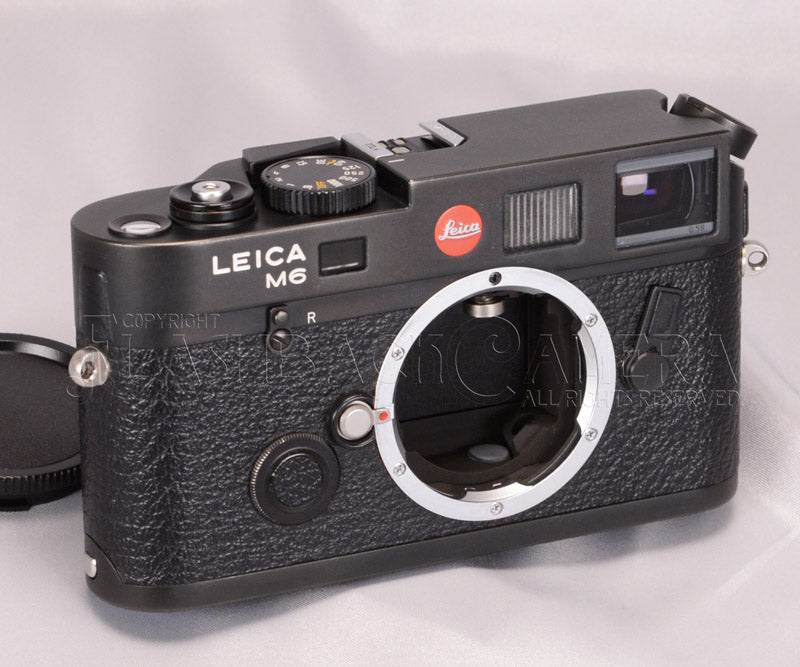 Leica M6 TTL 0.58 Black Chrome – FLASHBACK CAMERA