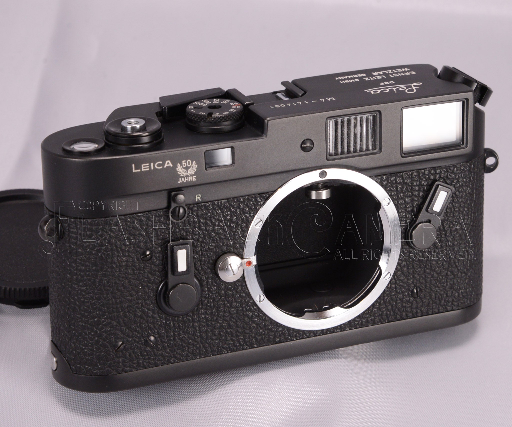 Leica M4 Black Chrome 50 Jahre – FLASHBACK CAMERA