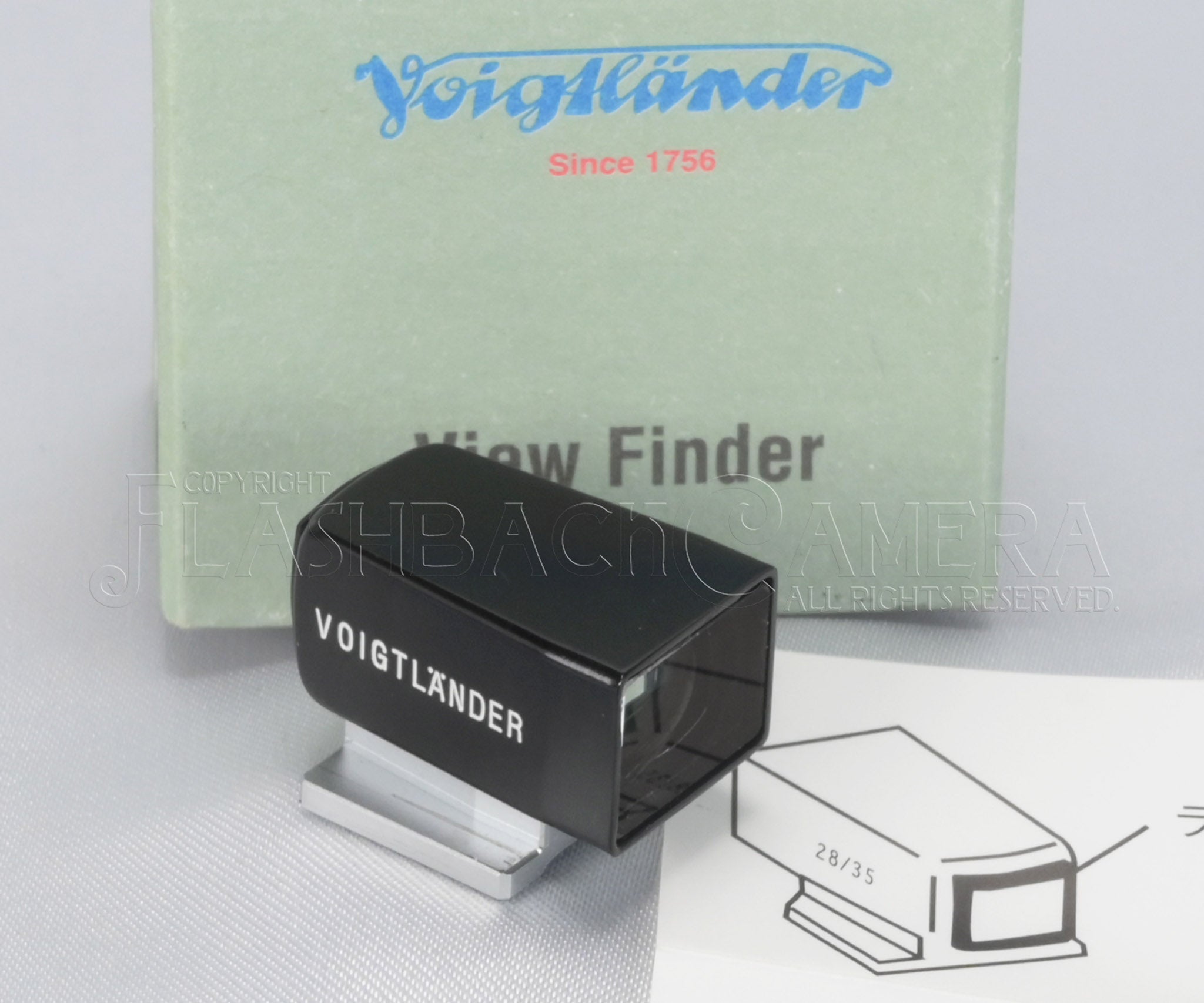 Voigtlander 28/35mm Mini Finder Black – FLASHBACK CAMERA