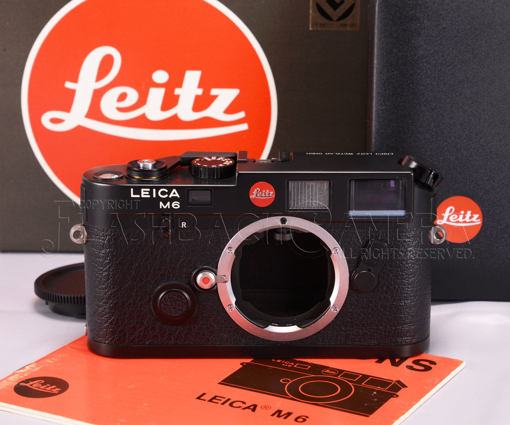 Leica M6 Black Chrome – FLASHBACK CAMERA