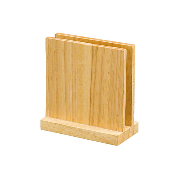 ヤマコー SC 木製メニュースタンド ナチュラル（15289） | フーヅ