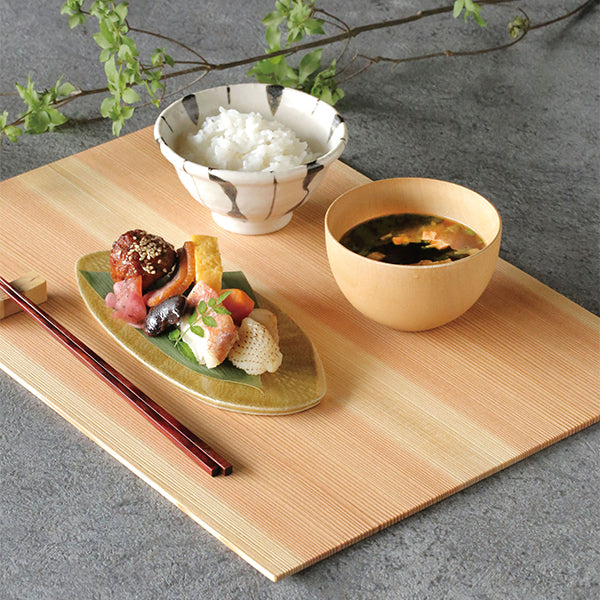 ヤマコー 杉・板膳（長角）大（32564） | フーヅフリッジ UCC運営の