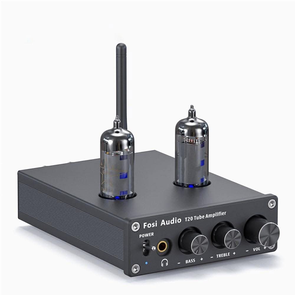 T20 Bluetooth Tube Amplifier Stereo 50W Power Headphone Amp – Fosi