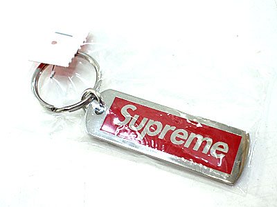 Supreme 'Metal Tag Keychain'キーチェーン キーホルダー メタルタグ